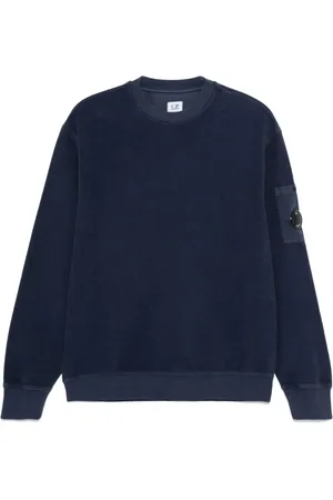 C.P. Company Sweatshirt mit Linsen-Detail