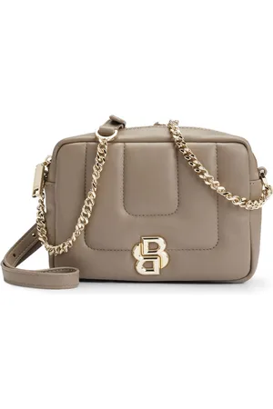 HUGO BOSS Schultertasche mit Logo-Schild
