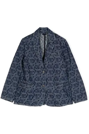 Emporio Armani Blazer mit Monogramm