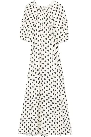 Msgm Midikleid mit Polka Dots