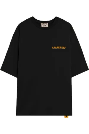 A PAPER KID T-Shirt mit Logo-Print