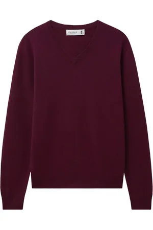 PRINGLE OF SCOTLAND Kaschmirpullover mit V-Ausschnitt