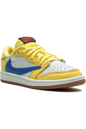 Jordan X Travis Scott Air Jordan 1 Retro Low OG SP "Canary" Sneakers