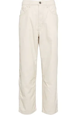 A Bathing Ape Jeans mit Logo-Patch