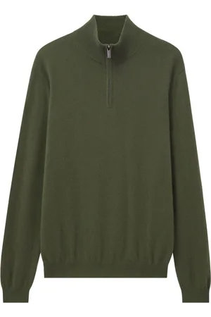 PRINGLE OF SCOTLAND Kaschmirpullover mit Reißverschluss