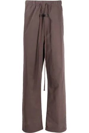 FEAR OF GOD Gerade Hose mit Logo-Patch