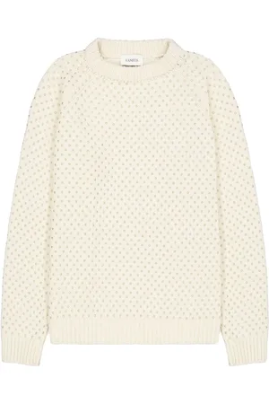 LANEUS Pullover mit texturiertem Finish