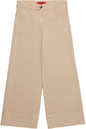 MAX&Co. Kids Hose mit Logo-Patch