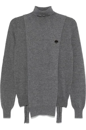 Mordecai Pullover mit drapiertem Detail