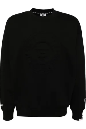 A Bathing Ape Sweatshirt mit geprägtem Logo-Print
