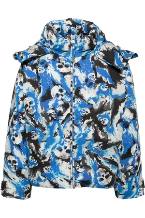 ERL Wattierte Skull Jacke