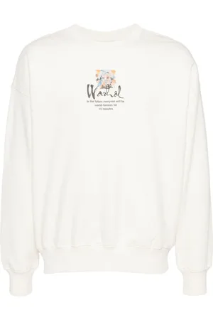 Musium Div. Sweatshirt im Materialmix