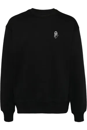Musium Div. Sweatshirt mit Logo-Stickerei