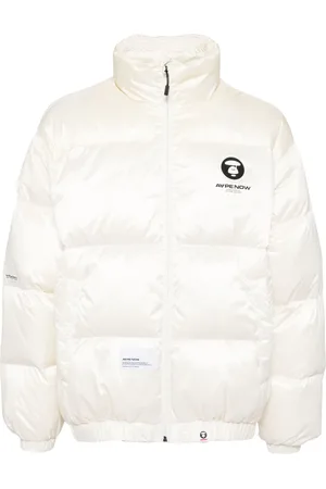 A Bathing Ape Moonface Daunenjacke mit Logo
