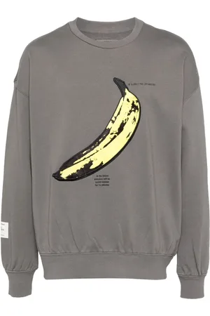 Musium Div. Sweatshirt mit Bananen-Patch