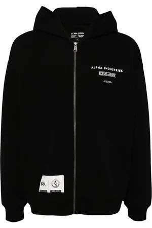 Izzue Kapuzenjacke mit Logo-Print
