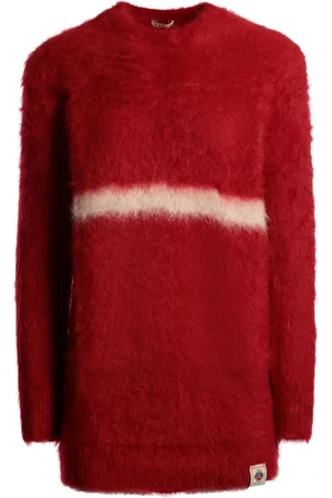 Bally Mohairpullover mit Rundhalsausschnitt