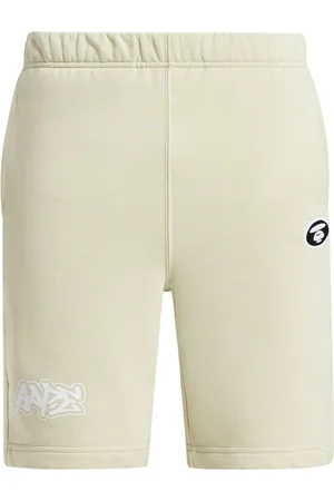 A Bathing Ape Joggingshorts mit Graffiti-Print