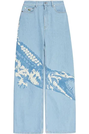 Lacoste Straight-Leg-Jeans mit Logo