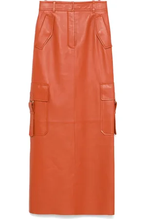 ZIMMERMANN Maxirock aus Leder
