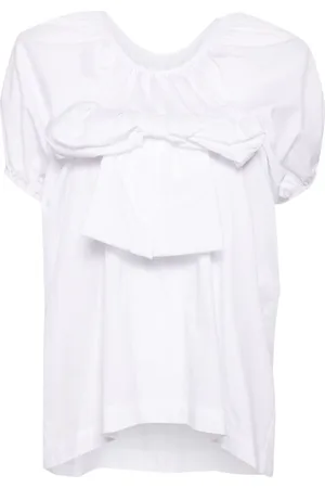 Comme des Garçons Bluse mit voluminösen Ärmeln