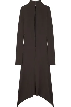 Courrèges Volcano Jersey-Midikleid