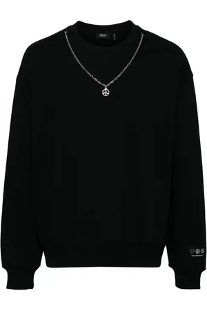 FIVE CM Sweatshirt mit Kettendetail
