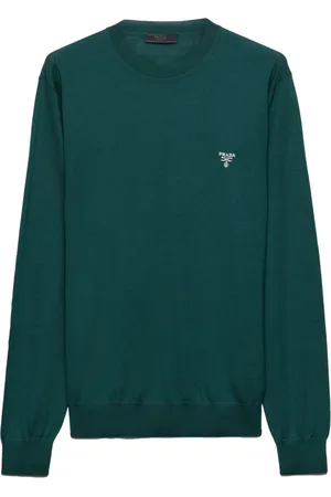 Prada Pullover mit Logo-Stickerei