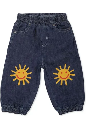 Stella McCartney Jeans mit Sonnen-Print