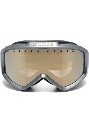 Gucci Skibrille mit Logo-Prägung