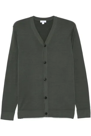 Sunspel Cardigan aus Merinowolle