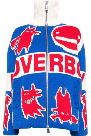 Charles Jeffrey Loverboy Gestrickte Steppjacke