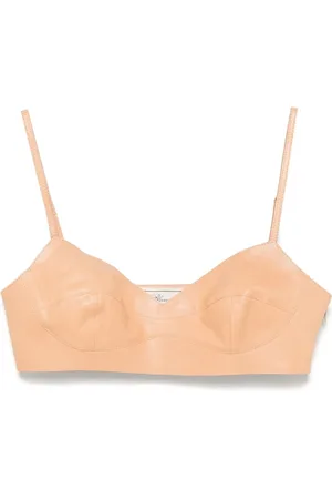 BLUMARINE Bralet aus Leder
