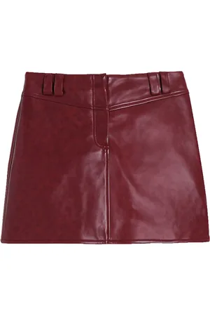 Apparis Minirock aus Faux-Leder