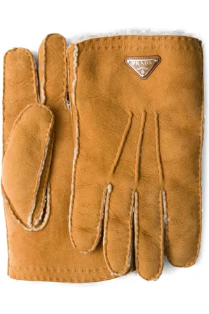 Prada Handschuhe aus Wildleder