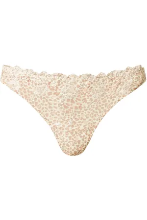 Twin-Set Tüll-Tanga mit Leoparden-Print