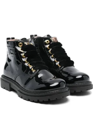 Elisabetta Franchi Stiefel aus Lackleder