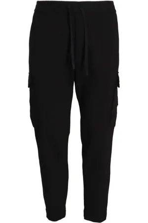 HUGO BOSS Tapered-Hose aus Popeline