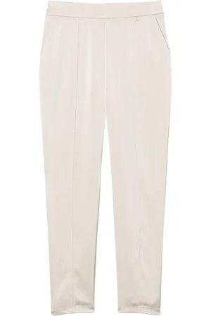 Twin-Set Satinhose mit geradem Bein