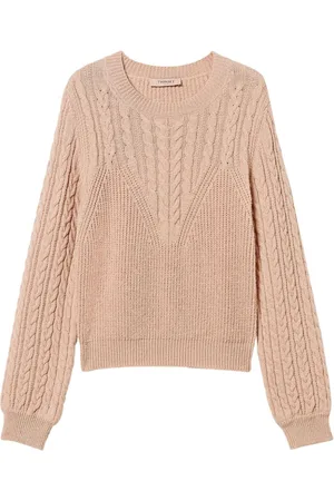 Twin-Set Pullover mit Zopfmuster