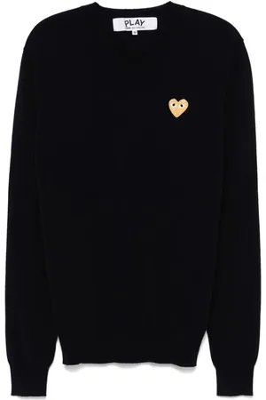 Comme des Garçons Pullover mit Herz-Patch