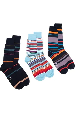 Paul Smith Gestreifte Socken (3er-Set)