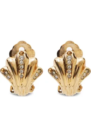 Dior Ohrclips mit Muschelmotiv
