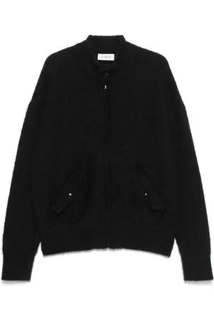 LANEUS Cardigan mit gebürstetem Finish