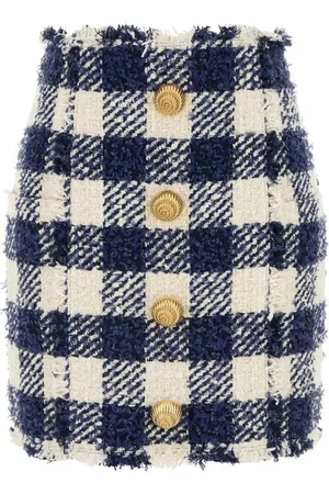 Balmain Tweed-Minirock