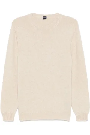 FEDELI Klassischer Kaschmirpullover