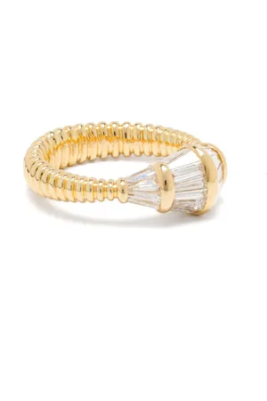 NIKOS KOULIS 18kt Gelbgoldring mit Diamanten