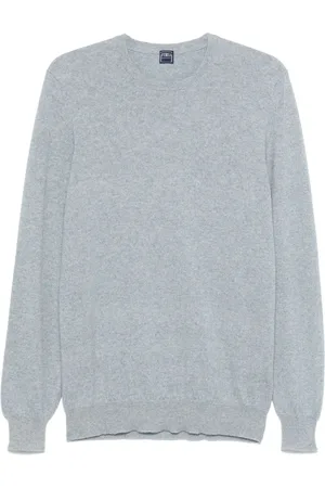 FEDELI Klassischer Kaschmirpullover