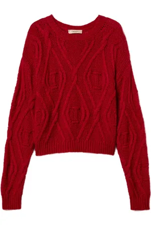 Twin-Set Pullover mit tiefen Schultern