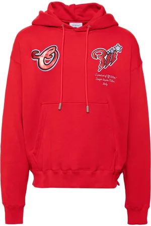 OFF-WHITE Skateboard-Hoodie mit Scorpio-Patch